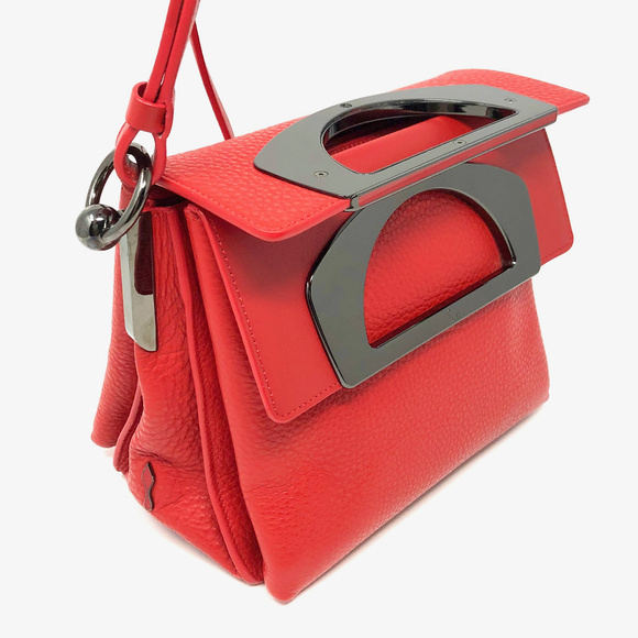 Christian Louboutin Handbags - Christian Louboutin Passage Bag in Loubie Red EUC
